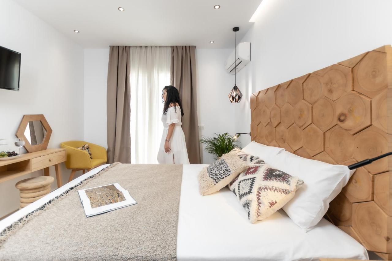 Galazia Boutique Apartments Naxos City ภายนอก รูปภาพ