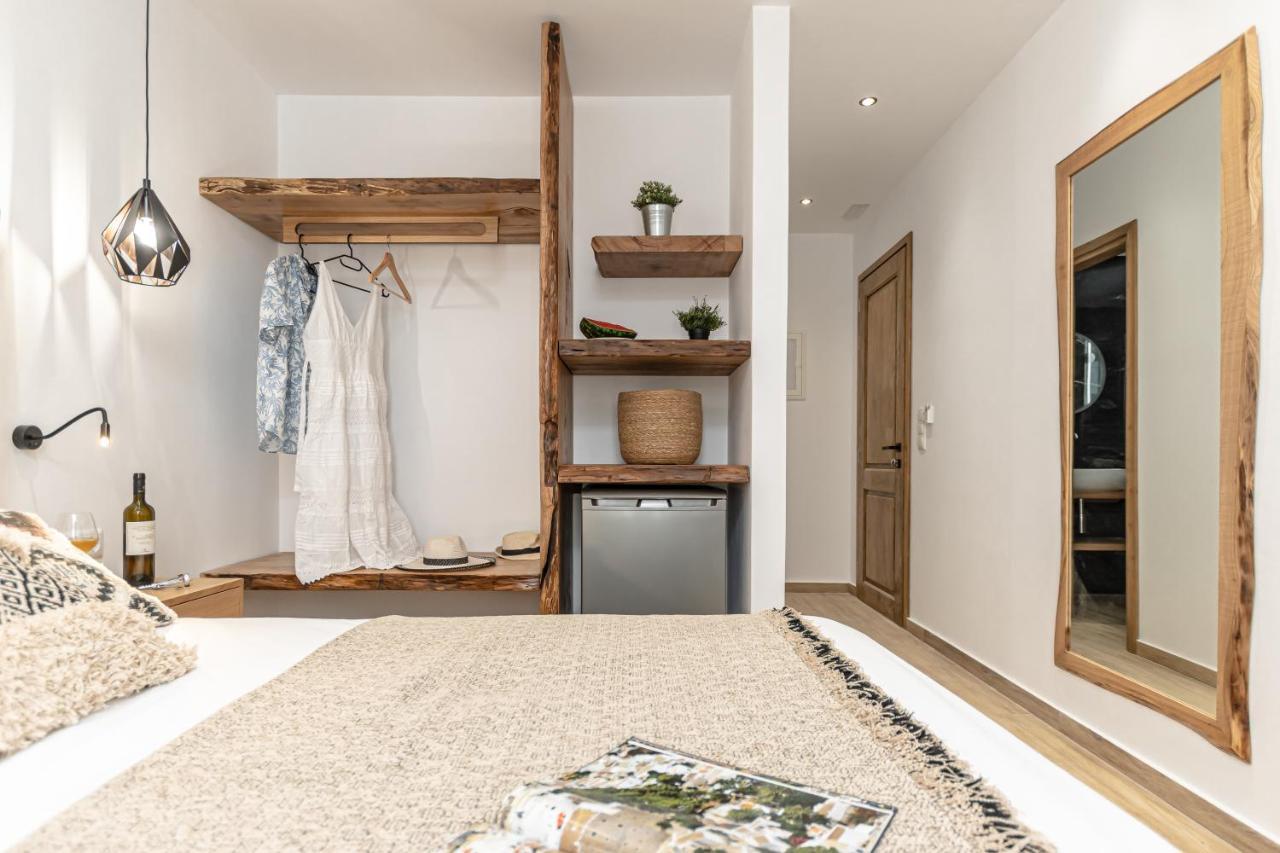 Galazia Boutique Apartments Naxos City ภายนอก รูปภาพ