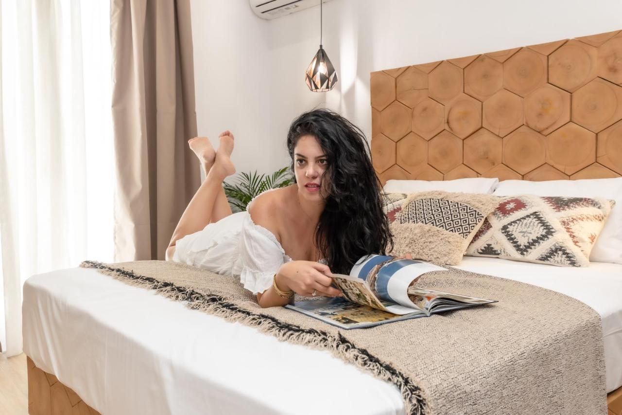 Galazia Boutique Apartments Naxos City ภายนอก รูปภาพ