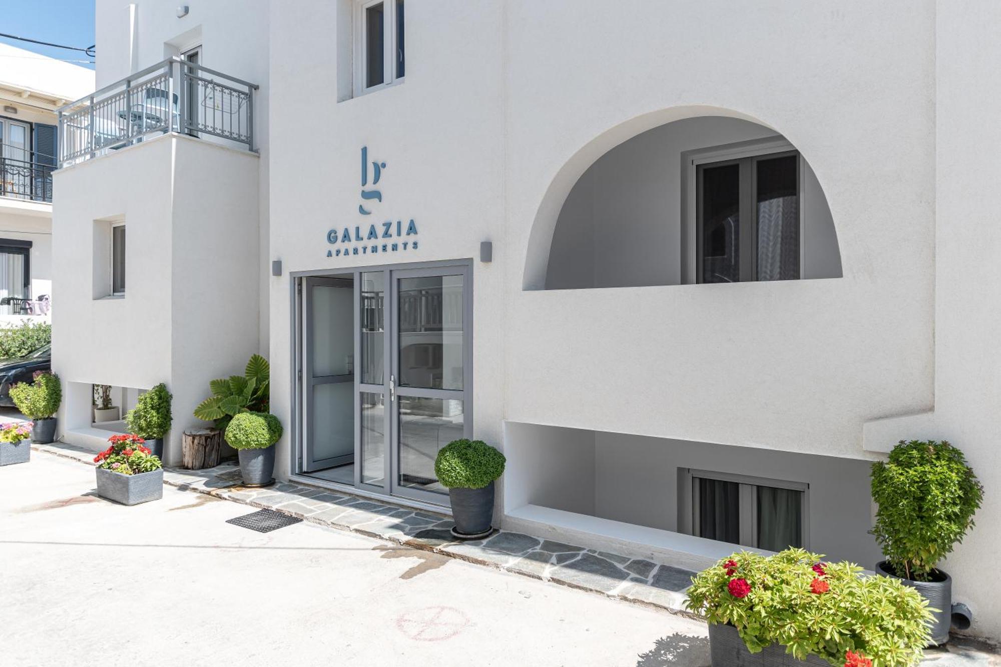 Galazia Boutique Apartments Naxos City ภายนอก รูปภาพ