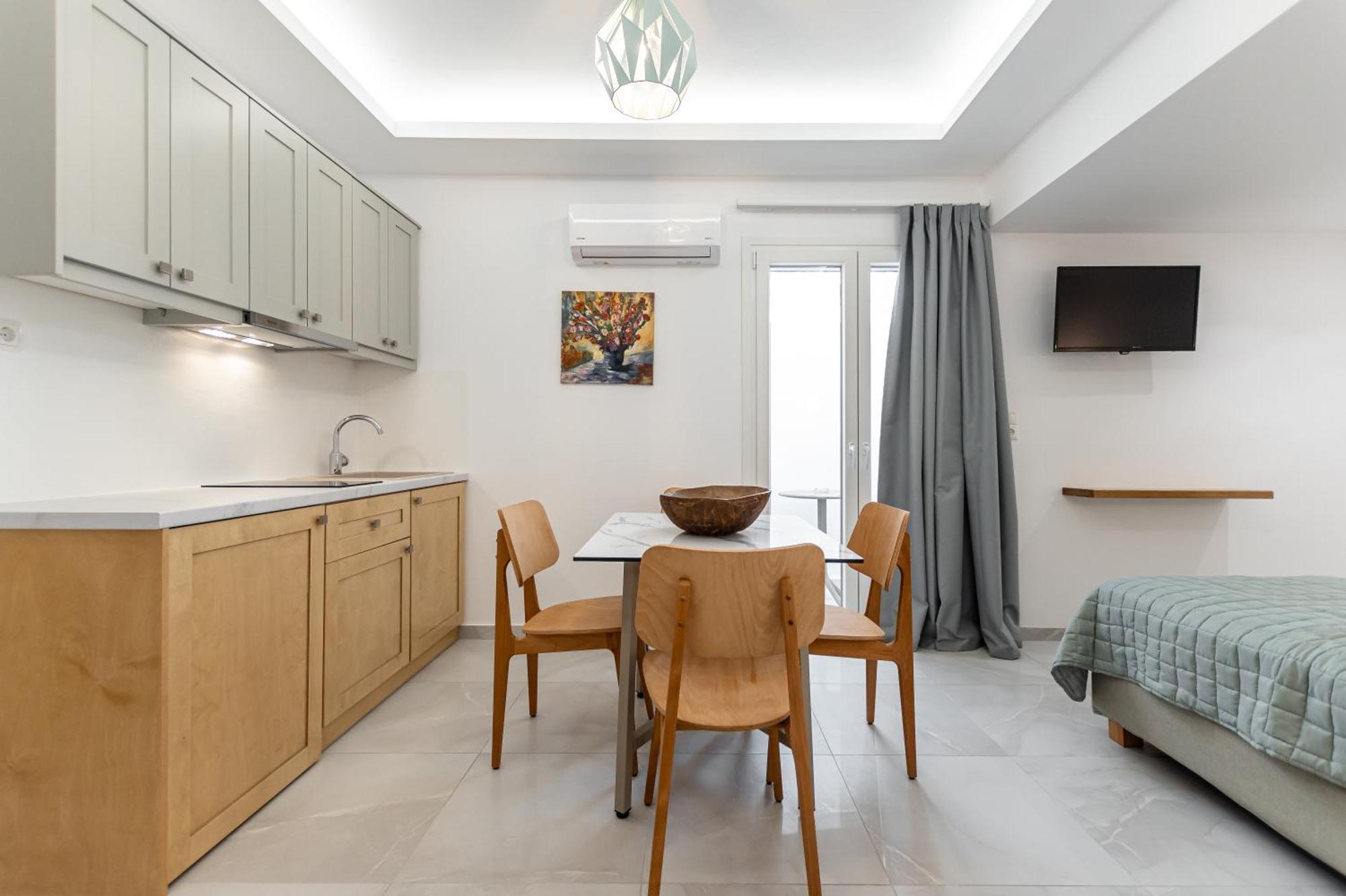 Galazia Boutique Apartments Naxos City ภายนอก รูปภาพ