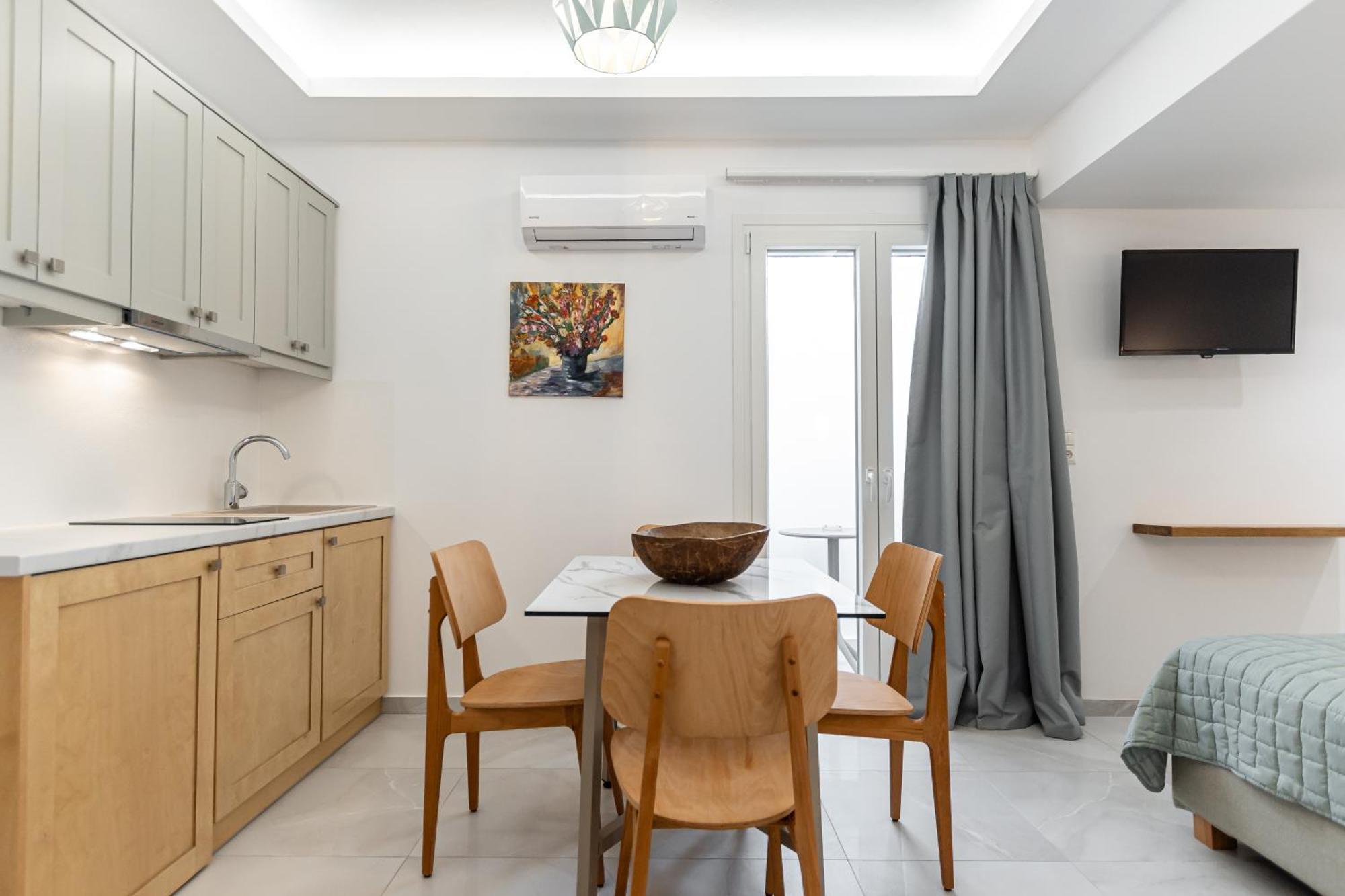 Galazia Boutique Apartments Naxos City ภายนอก รูปภาพ